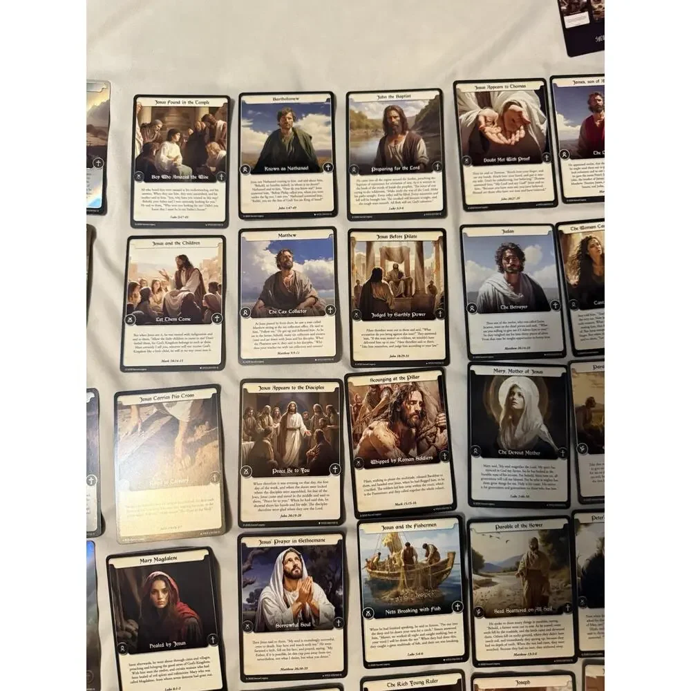 Sacred Legacy New Testament Core Set 103-Card Mixed Lot Foil/Regular Chase